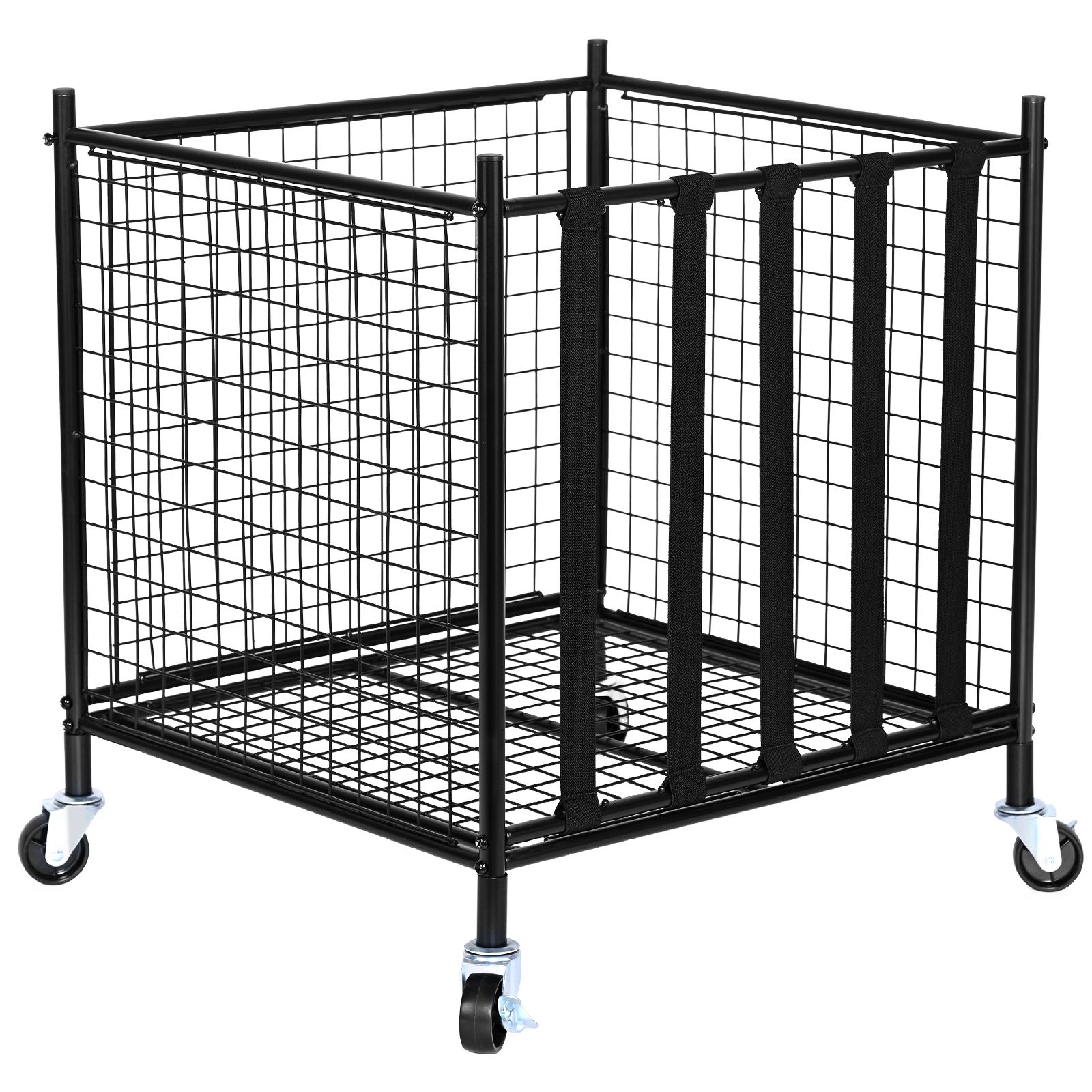 Sports Equipment Holder - Carrello Porta Palloni Sportivi con Ruote,
