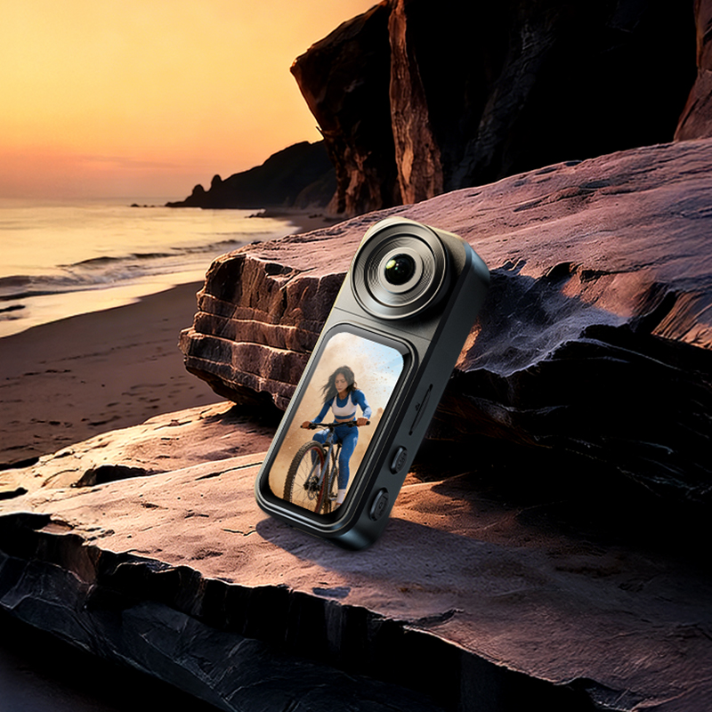 Sports Equipment In Spanish - Action Camera Tascabile 2.7K, Dotata di