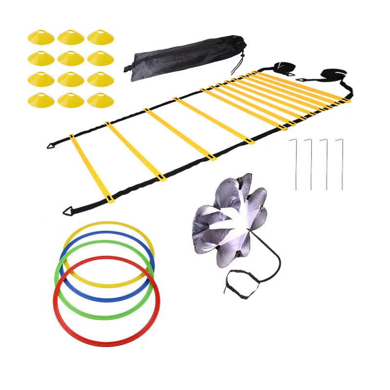 Agility Hurdle Set - Kit di Allenamento per Calcio: Scala