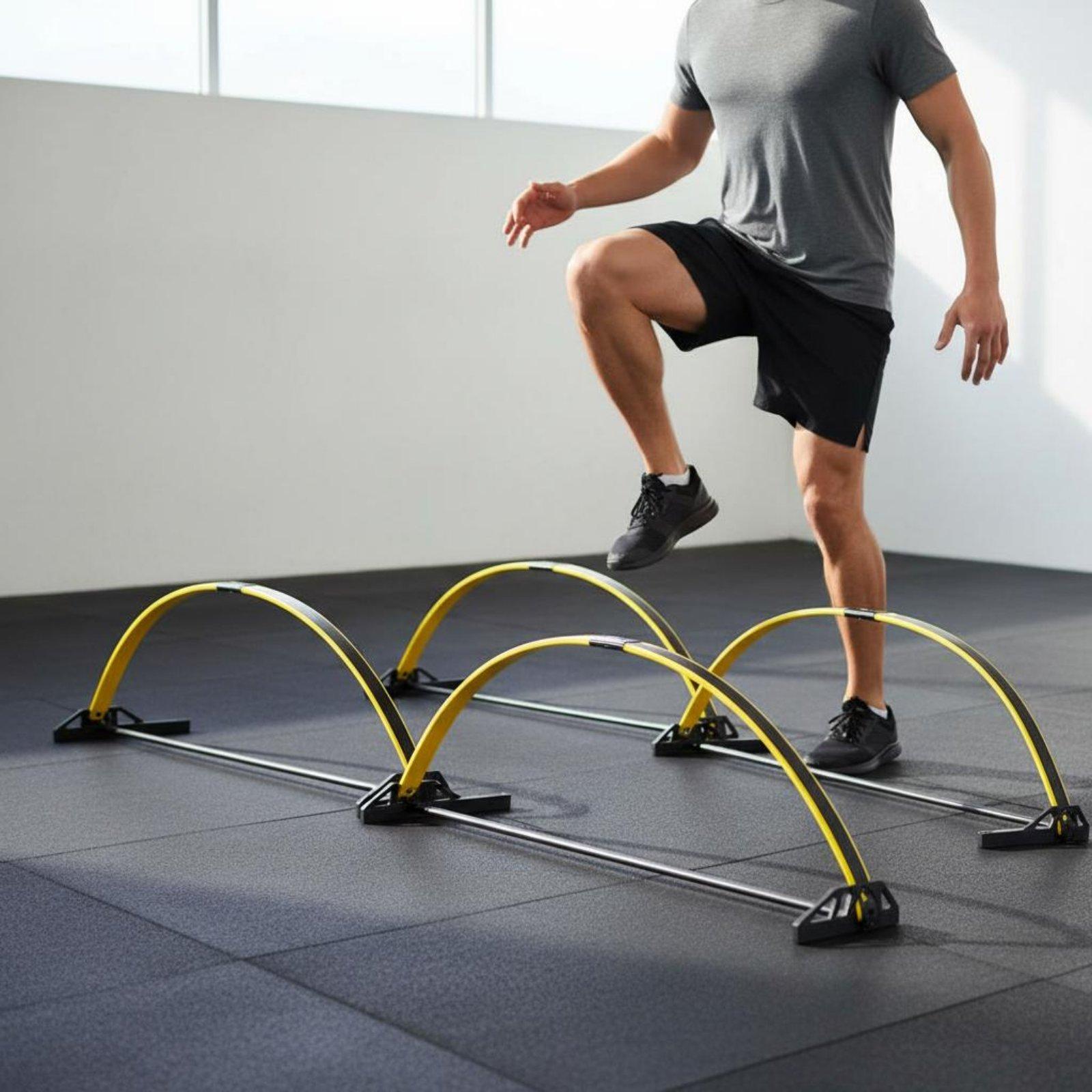 Agility Hurdle Set - Arco per Ostacoli Regolabile Facile da