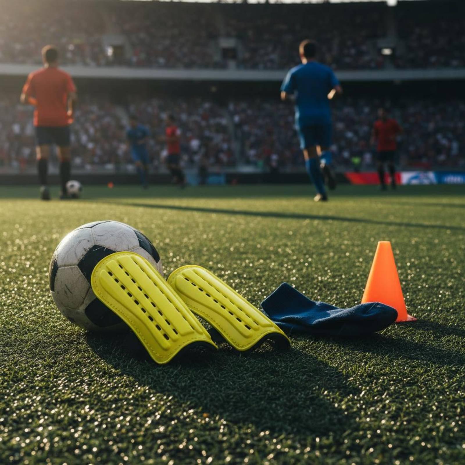 Sports Equipment Training - Parastinchi da Calcio con Cinghie di