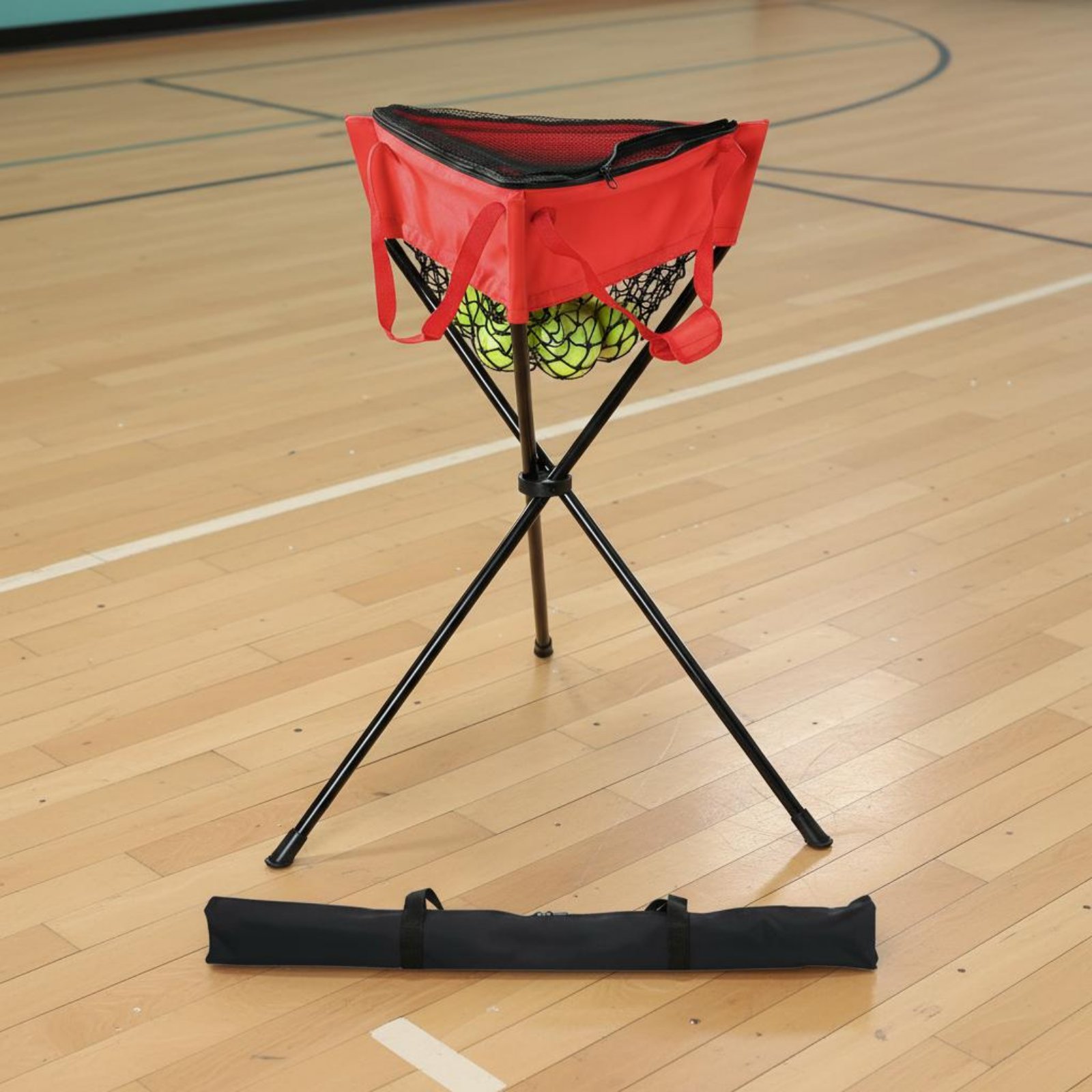 Sports Equipment Training - Supporto per palla con cerniera, supporto