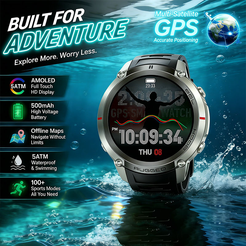 Sports Equipment In Spanish - Orologio GPS per Sport all'Aperto con