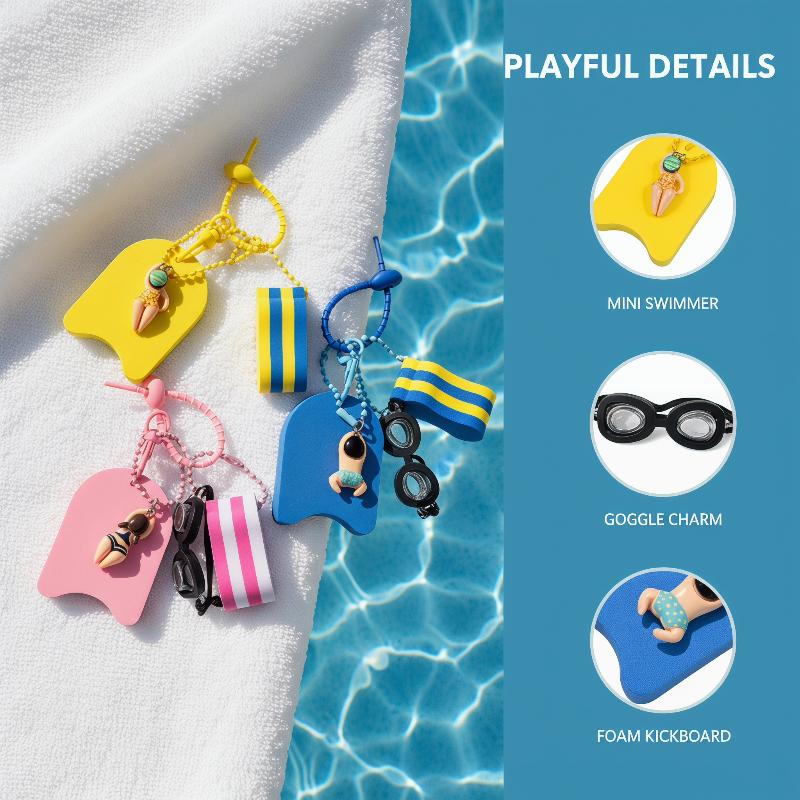 Portachiavi in EVA a tema nuot - Swimming Kickboard recensione e prezzo