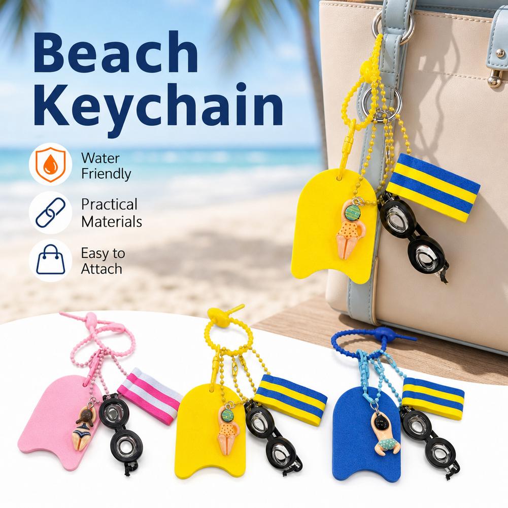 Portachiavi a tema nuoto con m - Swimming Kickboard recensione e prezzo