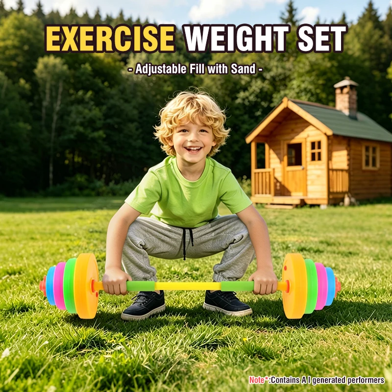Set di manubri e bilanciere re - Sports Equipment For Boys recensione e prezzo