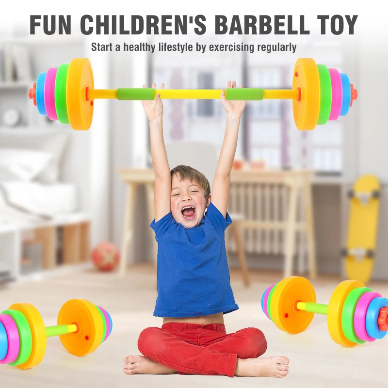 Set di manubri e bilanciere re - Sports Equipment For Boys recensione e prezzo